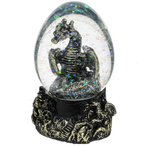 Фигурка декоративная в стекл.шаре "Дракон", D 4.5 см, L4,5 W4 H6 см, 2в. фото 2