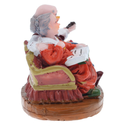 Фигурка декоративная "Бабушка с дедушкой", L8 W6 H7 см, 2в. фото 4