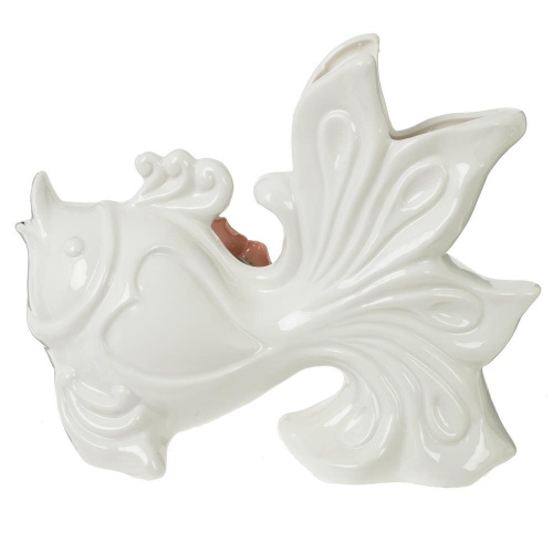 Ваза "Рыба", 450 мл, L21 W9 H17 см фото 3