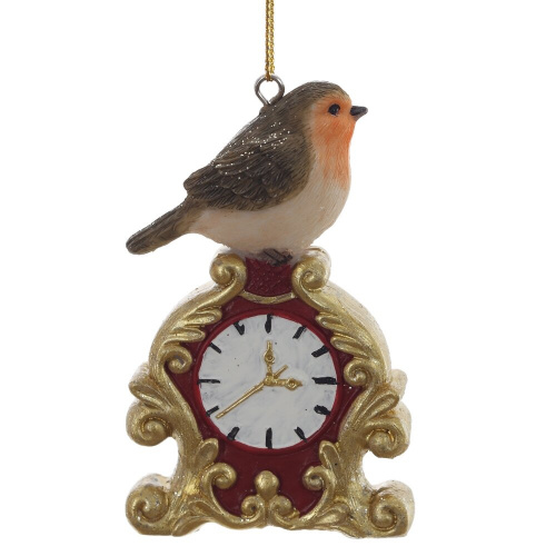 Фигурка декоративная подвесная "Птички", L5,5 W2 H8 см, 2в. фото 2