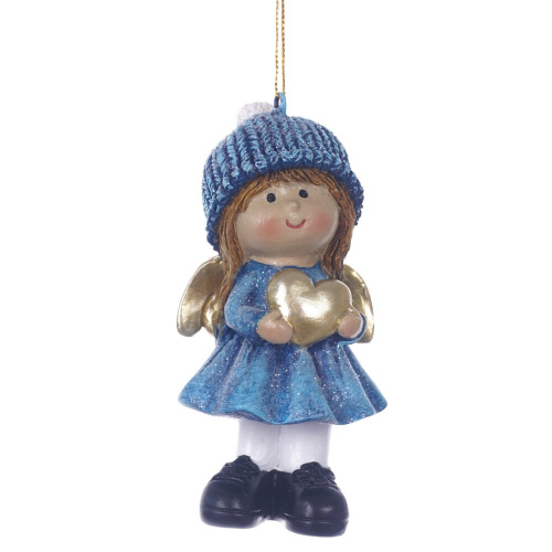 Фигурка декоративная "Ангел",  L4,5 W3,5 H10 см, 2в. фото 2