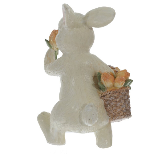 Фигурка декоративная "Заяц", L6,5 W5,5 H11 см фото 4