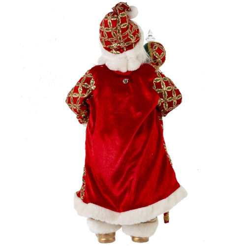 Дед Мороз ( муз , движ), L40 W25 H65 см фото 3