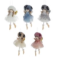 Изделие декоративное подвесное "Ангел", L8 W4 H17 см, 5в. Изделие декоративное подвесное "Ангел", L8 W4 H17 см, 5в.