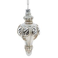 Украшение новогоднее "Фигурная сосулька", L6 W6 H14 см Украшение новогоднее "Фигурная сосулька", L6 W6 H14 см