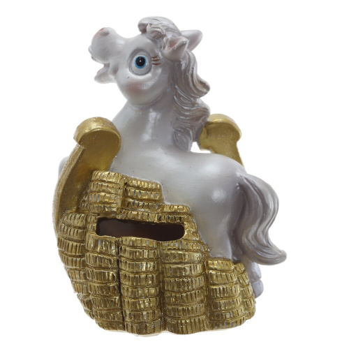 Копилка "Лошадка", L7,5 W6,5 H10 см, 6в. фото 4