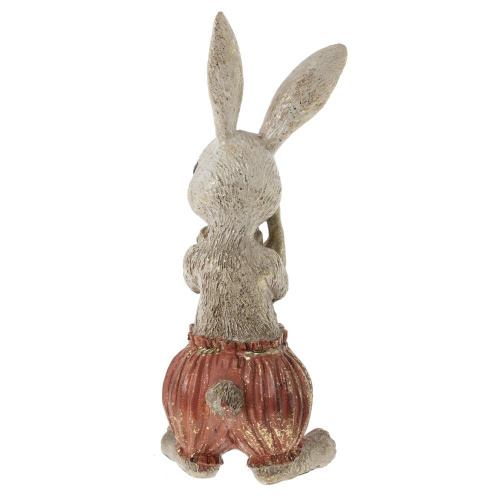 Фигурка декоративная "Заяц", L9,5 W8 H20 см фото 7