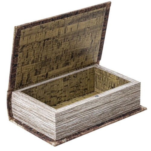 Шкатулка-книга, L10,5 W5 H17,5 см фото 6