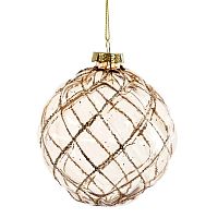 Украшение новогоднее "Шар", L10 W10 H11 см Украшение новогоднее "Шар", L10 W10 H11 см