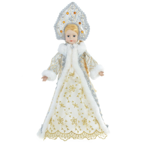 Снегурочка с емкостью для конфет, L32 W32 H55 см Снегурочка с емкостью для конфет, L32 W32 H55 см