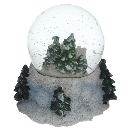 Фигурка декор в стекл шаре "Домик/Олень", D 6.5 см, L9 W8 H9 см, 3в. фото 6 Фигурка декор в стекл шаре "Домик/Олень", D 6.5 см, L9 W8 H9 см, 3в. фото 6