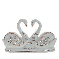 Фигурка декоративная "Лебеди", L14 W5 H8,5 см