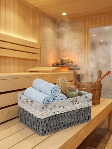 Корзина, L26 W20 H12,5 см фото 3