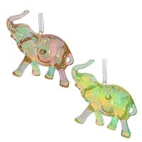 Украшение новогоднее "Слон", L9,5 W3 H8 см, 2в. Украшение новогоднее "Слон", L9,5 W3 H8 см, 2в.