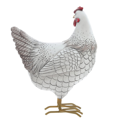 Фигурка декоративная "Курица", L17 W9,5 H21 см фото 3
