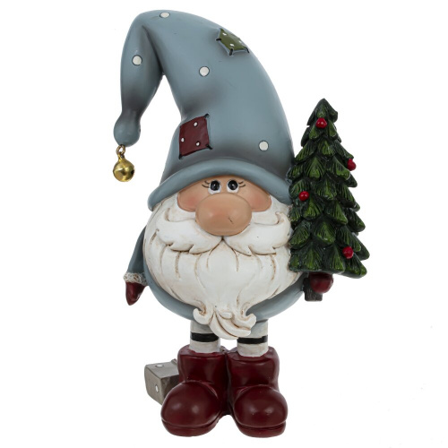 Фигурка декоративная "Гном", L7 W5,5 H13 см, 2в. фото 3