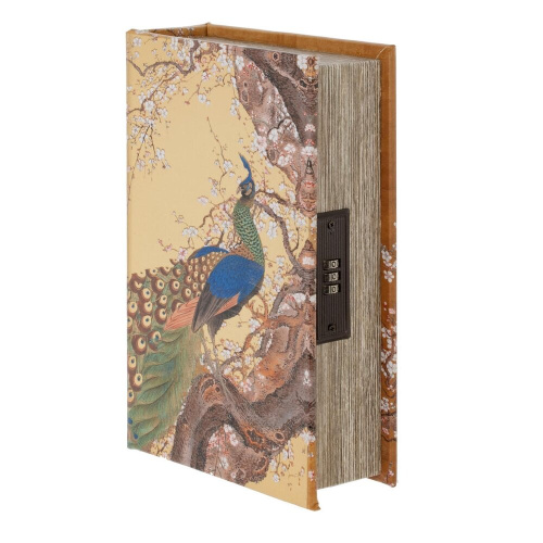 Шкатулка-книга с кодовым замком, L18 W6,5 H27 см фото 3