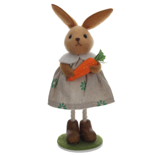 Фигурка декоративная "Зайка" (блок 12шт), L7 W4,5 H16 см, 2в. фото 2