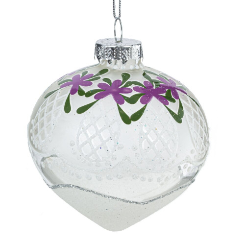 Набор из 12шт Украшение новогоднее "Шар", D 8 см, L34 W25 H9 см фото 3 Набор из 12шт Украшение новогоднее "Шар", D 8 см, L34 W25 H9 см фото 3