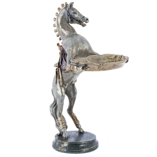 Фигурка декоративная "Лошадь", L15,5 W17,5 H30,5 см фото 5