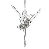 Украшение новогоднее "Балерина", L10 W2,5 H14 см Украшение новогоднее "Балерина", L10 W2,5 H14 см