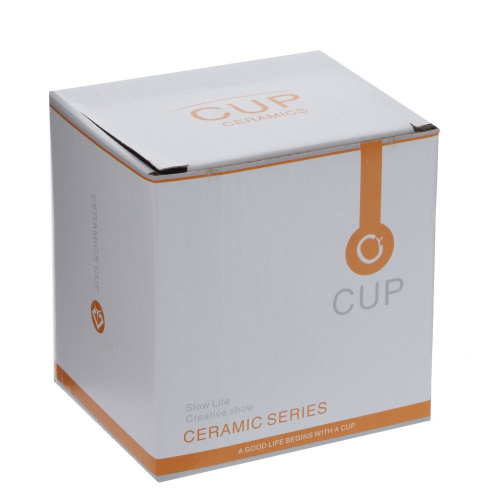 Кружка с крышкой и ложкой, 400 мл, L12 W8,5 H13 см фото 2