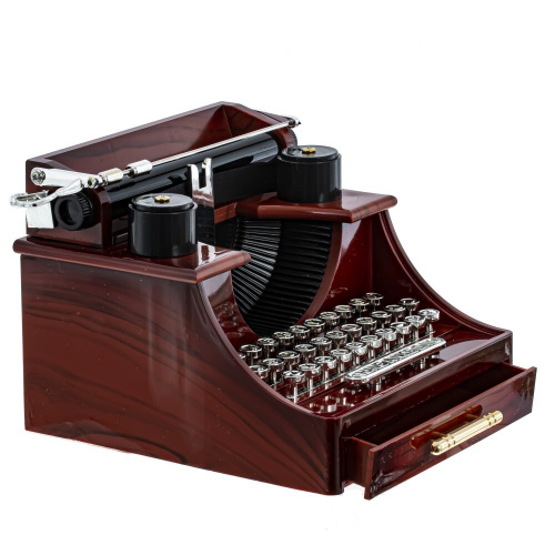 Изделие декоративное "Печатная машинка" (музык.), L13,5 W14,5 H11 см фото 3