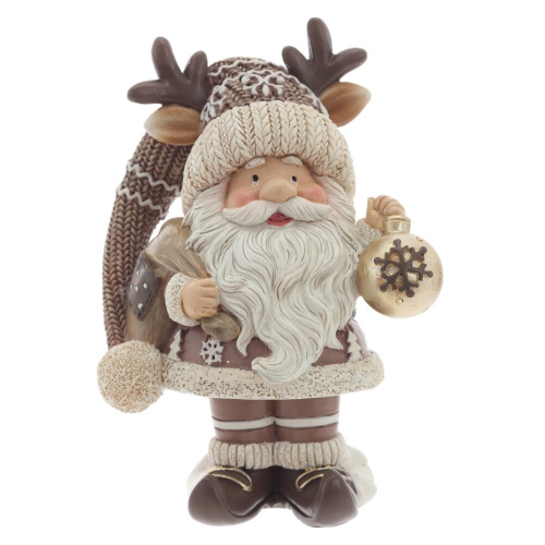 Фигурка декоративная "Дед Мороз", L10 W6,5 H12 см, 2в. фото 3