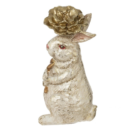 Фигурка декоративная "Заяц", L7,5 W7,5 H14 см фото 7