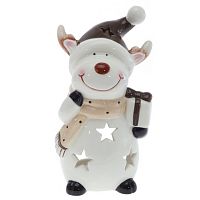 Подсвечник "Олень", L10 W8,5 H19 см