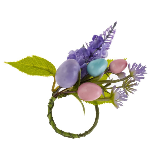 Набор из 4-х колец для салфеток "Пасхальных", L7 W3 H20 см фото 2