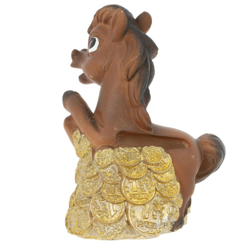 Копилка "Лошадь", L8 W5 H10 см, 4в. фото 3