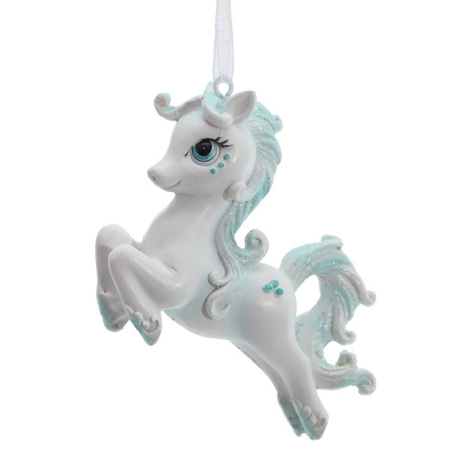 Фигурка декоративная подвесная "Лошадка", L8 W2 H6,5 см, 2в. фото 2 Фигурка декоративная подвесная "Лошадка", L8 W2 H6,5 см, 2в. фото 2
