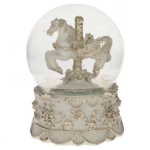 Фигурка декор в стекл шаре "Лошадка", D 6.5 см, L6,5 W6,5 H8,5 см, 2в. фото 2 Фигурка декор в стекл шаре "Лошадка", D 6.5 см, L6,5 W6,5 H8,5 см, 2в. фото 2