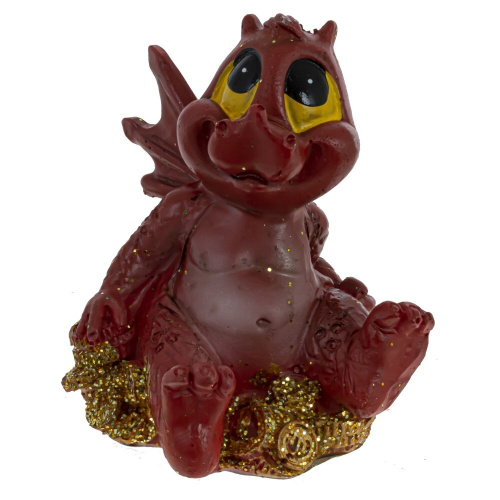 Фигурка декоративная "Дракон", L4 W4 H6,5 см, 8в. фото 6
