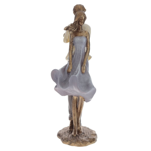 Фигурка декоративная "Влюбленная пара", L14 W9 H25,5 см фото 3