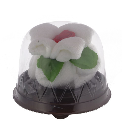 Полотенце "Цветок", L30 W30 H0,3 см, 4в. фото 5