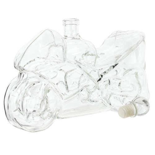 Графин "Мотоцикл", 700 мл, L24 W8 H18 см фото 2