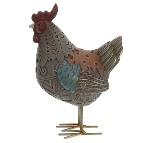 Фигурка декоративная "Курица", L11 W6,5 H15 см фото 3