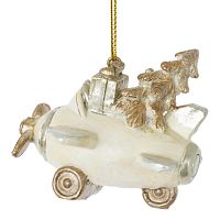 Изделие декоративное подвесное "Самолет", L6,5 W6 H5,5 см