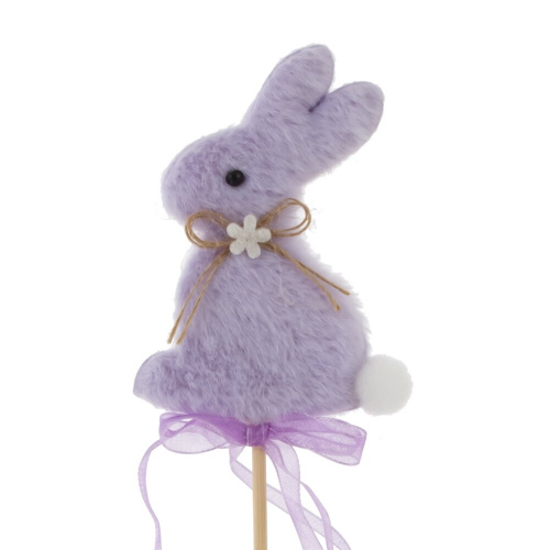 Изделие декоративное (вставка) "Зайка" (блок 12шт) (6*1*8), L6 W1 H32 см, 4в. фото 5