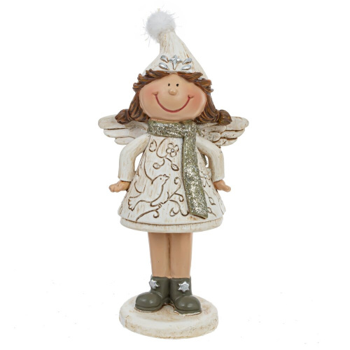 Фигурка декоративная "Девочка-Ангел", L5 W3,5 H11 см, 3в. фото 3 Фигурка декоративная "Девочка-Ангел", L5 W3,5 H11 см, 3в. фото 3