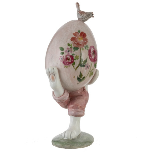 Фигурка декоративная "Заяц с яйцом", L11 W7,5 H20 см фото 2