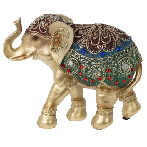 Фигурка декоративная "Слон", L18 W6 H14 см