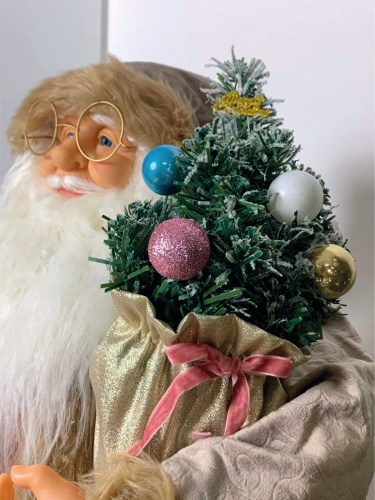 Дед Мороз, L35 W35 H80 см фото 6
