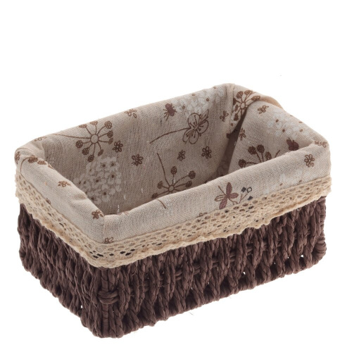 Корзина, L18 W12 H10 см фото 7