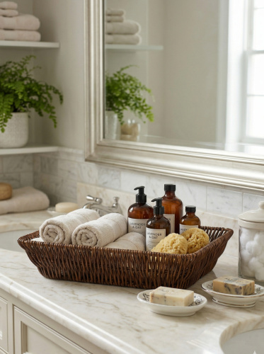 Корзина, L27,5 W20,5 H6 см фото 5