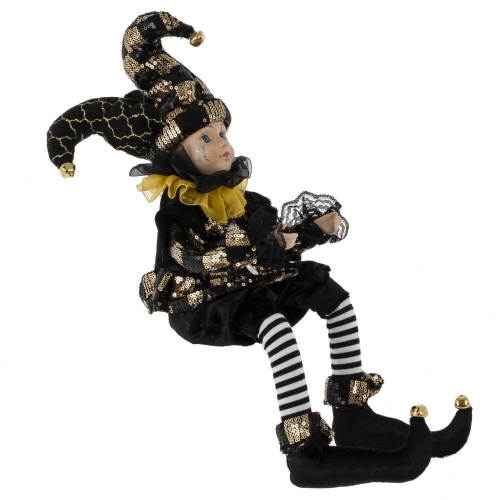 Игрушка набивная "Клоун" (муз, движ), L15 W13 H45 см (полка 30 см.) фото 3