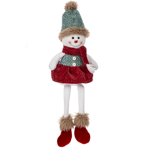 Игрушка набивная "Снеговик", L17 W11 H53/29 см, 2в. фото 2