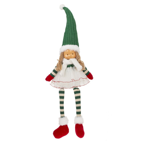 Игрушка набивная "Девочка", L12 W7 H50/18 см, 4в. фото 3